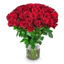 Kytice rudých růží